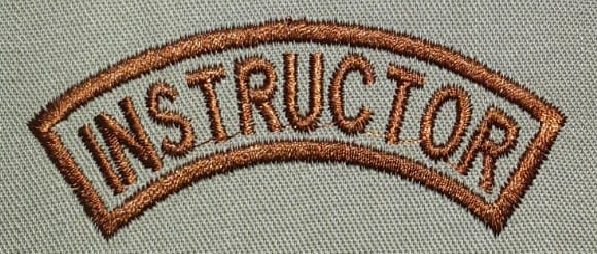 Patch-uri militare – INSTRUCTOR / aviatie